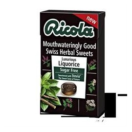 Ricola Box - Liquorice With Stevia 45g (PACK OF 3)