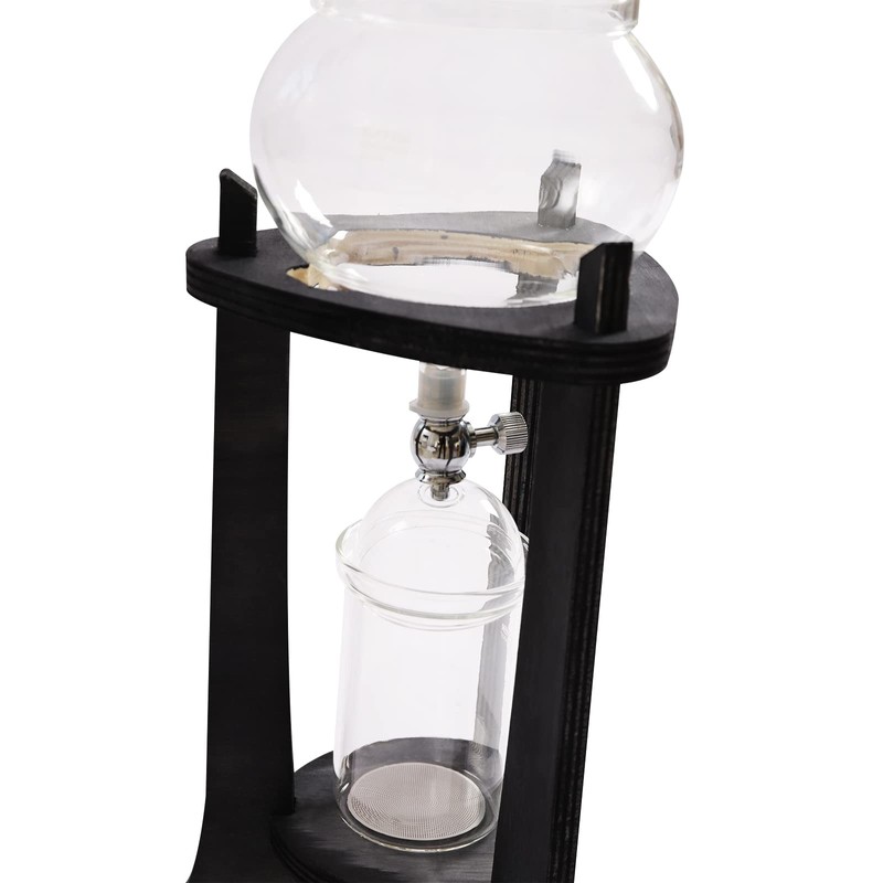 HAPPCUCOE 600ml Ice Drip Coffee Maker,Manual Cold Brew Coffee Maker