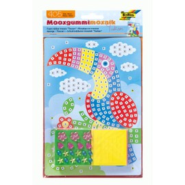 folia 23802 Foam Rubber Mosaic Picture Cockatoo 405 Pieces