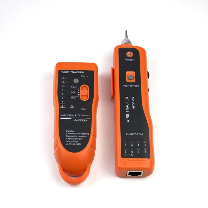 Goeco Ethernet Network Toner RJ11 RJ45 Network Cable Tester LAN