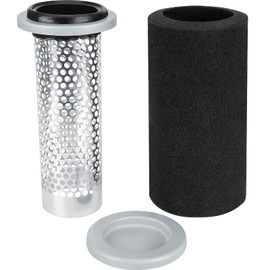 Air Filter & Guide & End Cap Kit for Yamaha Rhino 660 2004-2007 Rhino 450 2006-2009