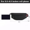 Running Waist Pack with Zipper Pockets Belt Bag, Phone Holder