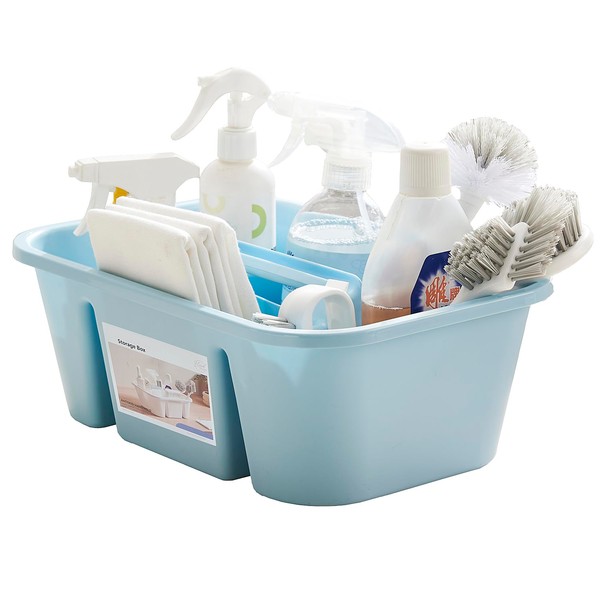 MINDFARGE Portable Heavy Duty Compartment Storage Shower Caddy Basket, Large