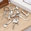 PATIKIL Mini Spanner Wrench Keychain, 2 Pack Multifunctional Hardware Tool