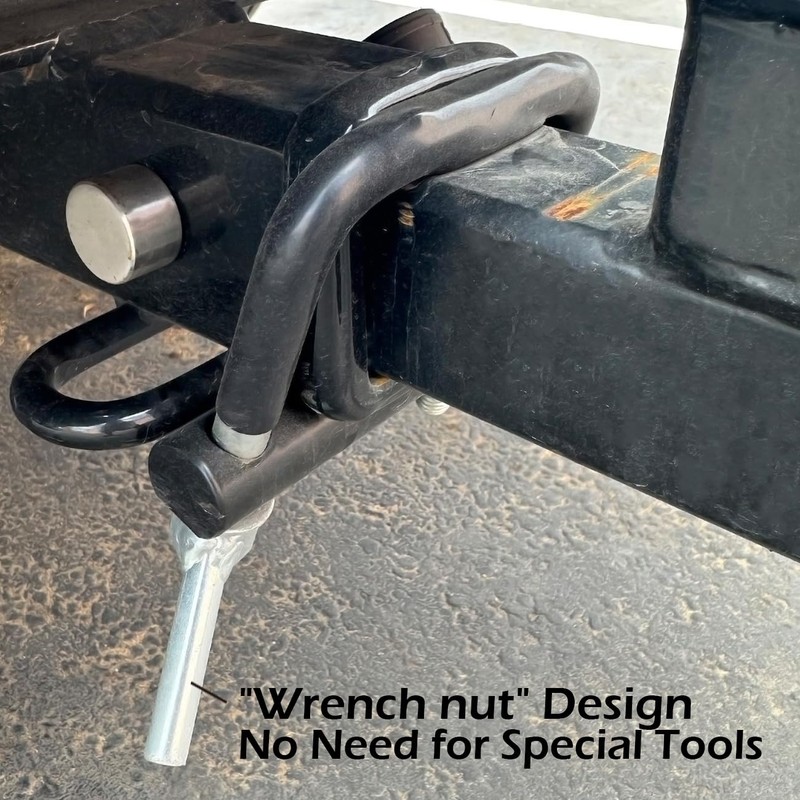 MaxxHaul 50831 Hitch Tightener Anti Rattle Stabilizer for 2" Hitches