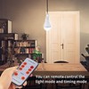 Solar Powered LED Bulb Indoor Outdoor Emergency Light Bulb Portable