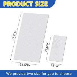 14 Pcs Polycarbonate Greenhouse Panels, 4' x 2' x 0.24'', Twin-Wall Polycarbonate Sheet, Clear Polycarbonate Panels for Greenhouse, Outdoor Garden, Plant Stand Roof