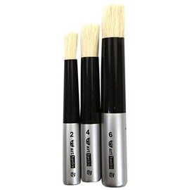 Prima Marketing Art Basics-Dabbing Brush Set of 3