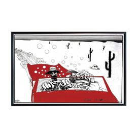 Póster de Ralph Steadman Fear and Loathing sin marco, 30 cm x 46 cm -S-203