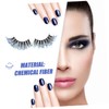 FOMIYES 3sets Elegant Sequins Eyelashes Realistic False Lashes for Party