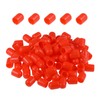 DMiotech 100pcs 9 mm ID Red Screw Thread Protection Rubber