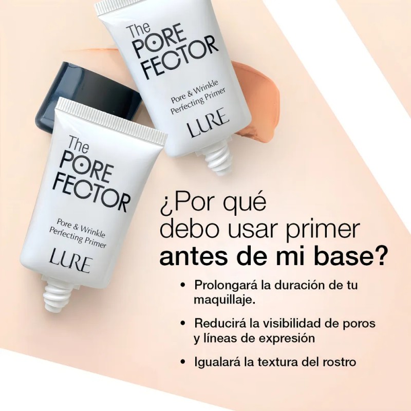 Primer Minimizador de Poros y Arrugas Lure The PoreFactor Para