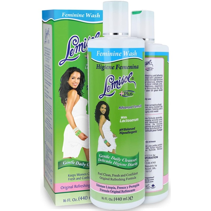 Lemisol Plus Feminine Wash 16 oz (Pack of 5)