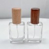 SCOLAND 30/50ml Perfume Bottle Glass Refillable Perfume Atomizer Bottle with