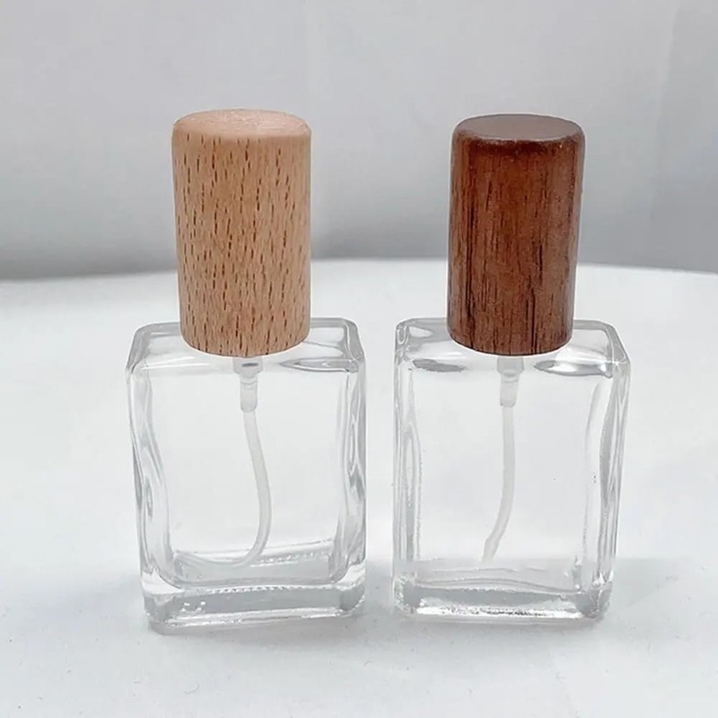SCOLAND 30/50ml Perfume Bottle Glass Refillable Perfume Atomizer Bottle with