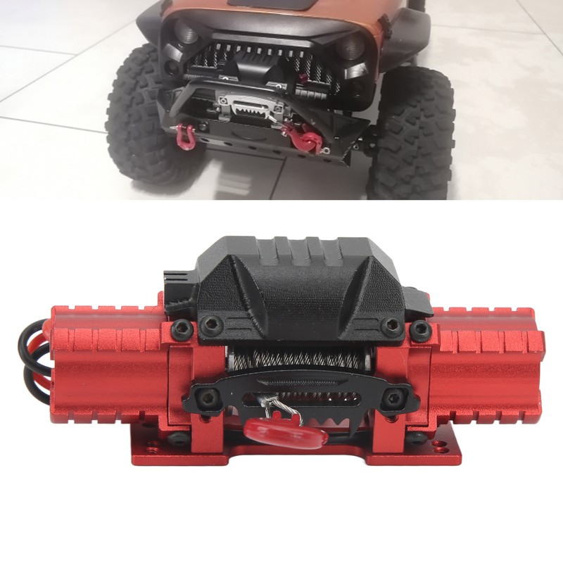 RC Car Winch Professional Aluminium Alloy High Simulation RC Car