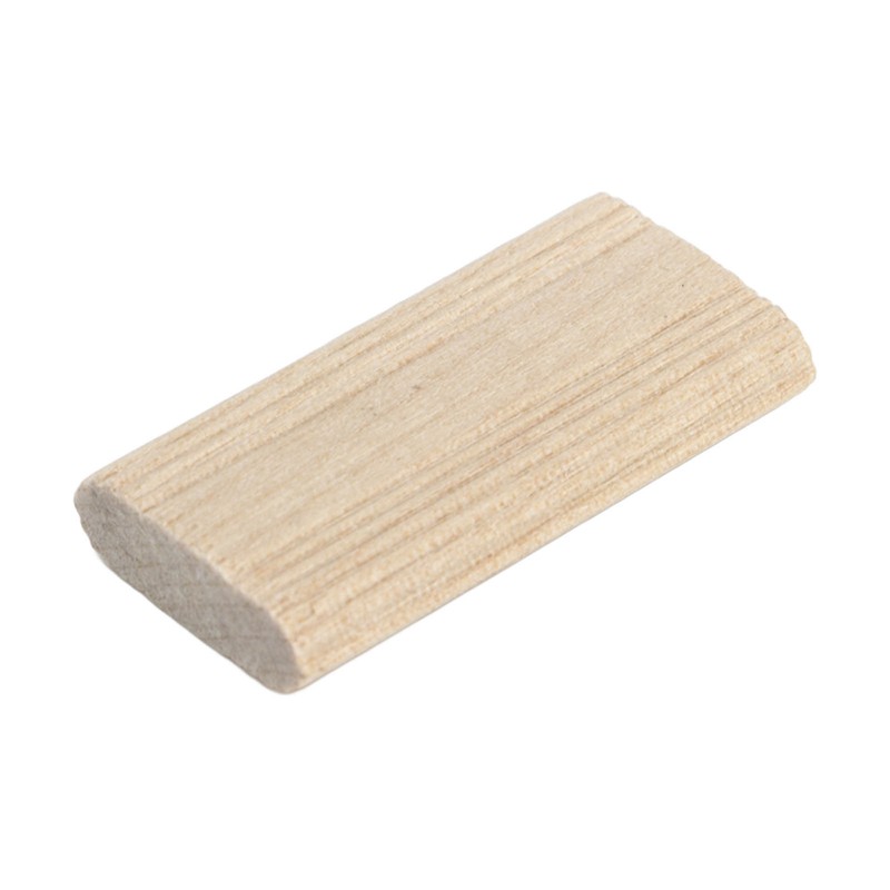 50Pcs Beech Wood Domino Tenon Stopper for Crafting Woodworking Furniture