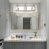 PRESDE 3 Light Bathroom Vanity Lights Modern Chrome Bathroom Lights