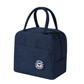 FKWKUW Lunch Bag, Insulated Cooler Bag, Foldable Picnic Handbag, Thermal Bag with Insulation Layer, Cool Bag for Lunch, Waterproof Thermal Bag for Picnic, School, Office Work