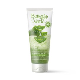 Aloe - Face Scrub - Revitalising Exfoliating - with 20%* Organic Aloe Juice - All Skin Types