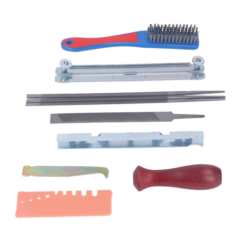 11Pcs Chainsaw Sharpener File Chain Saw Teeth Sharpening Tool Set