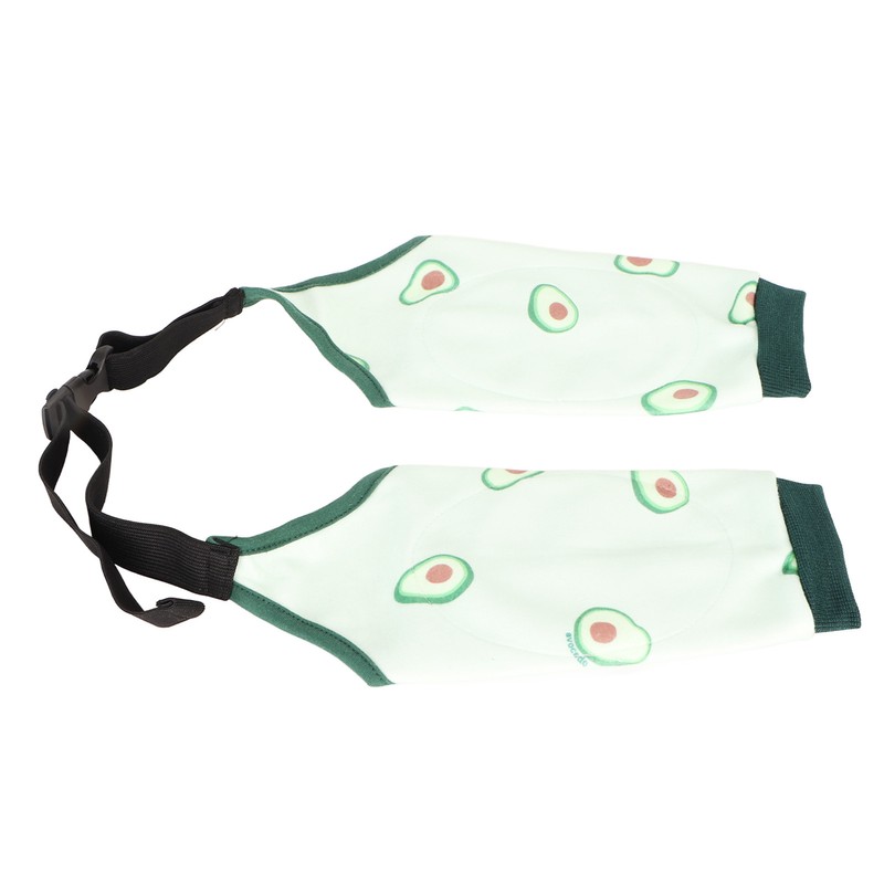 Dog Elbow Wounds Brace Thickened Soft Breathable Avocado Pattern Prevent