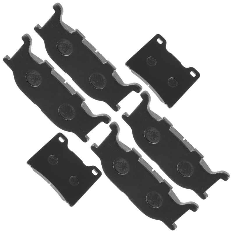 Caltric Front Rear Brake Pads for Yamaha XVS1100 V-Star 1100