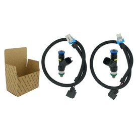 Gautory 0280158197 Fuel Injectors Compatible with Polaris Ranger 800 2011-2017 Ranger Crew 800 2011-2014 Ranger XP 800 2012-2013 RZR 800 2011-2014 Replaces 1204318 1204319 GX1111IJ117XG 2pcs