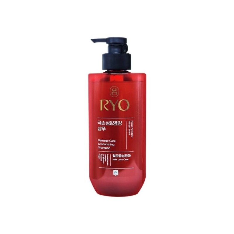 Ryeo Hambit Extreme Damage and Nourishing Shampoo 480ml+112ml Set of