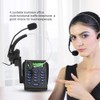 Garsent Call Center Phone with Headset for Office Noise Cancelling