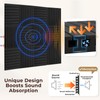 Sound Proof Foam Panels for Walls Vangoa 12 Pack Self-adhesive