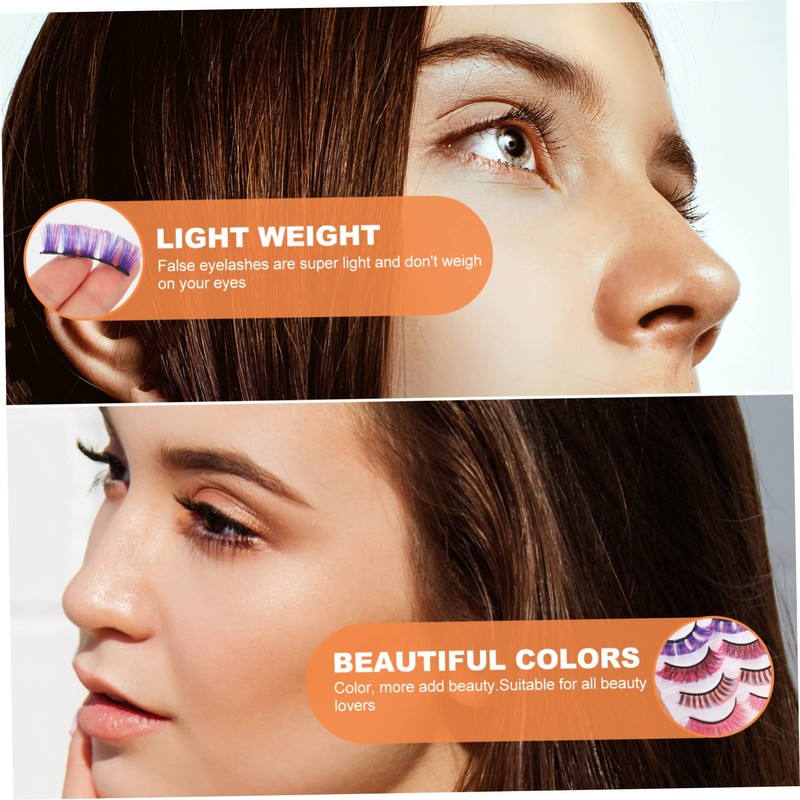WOONEKY Curl Russian Voluminous Faux Lashes Mixed Pack for Eye