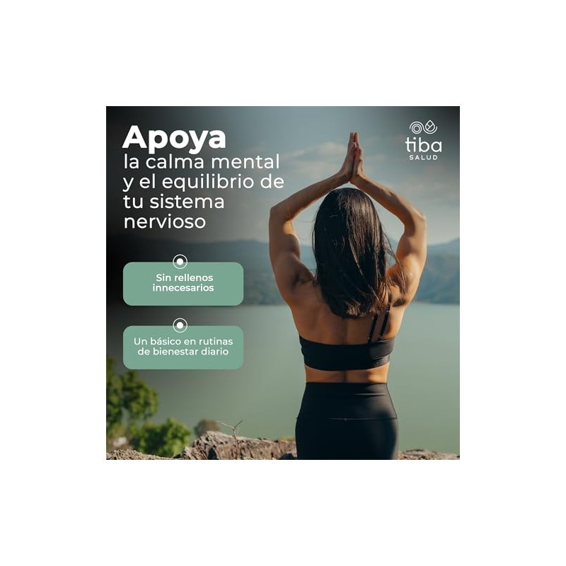 Glicinato de Magnesio 500mg Cápsulas Veganas TIBA SALUD
