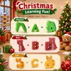 Teeanzo Advent Calendar ABC Animal Alphabet Matching Toddler Learning Toy