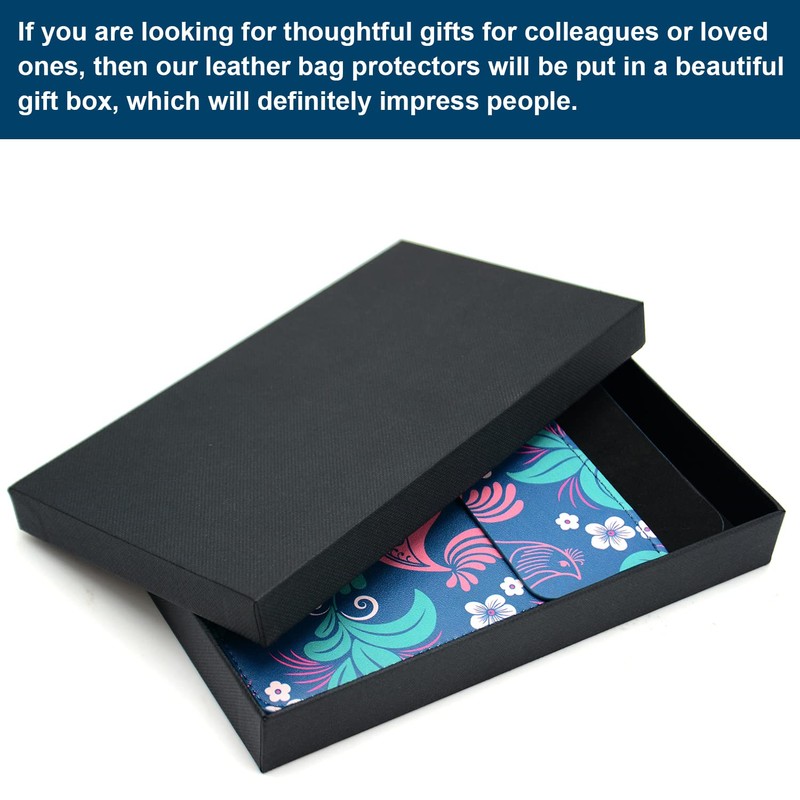 Leather Pocket Protector for Men: 2 Pack Multi Purpose pocket