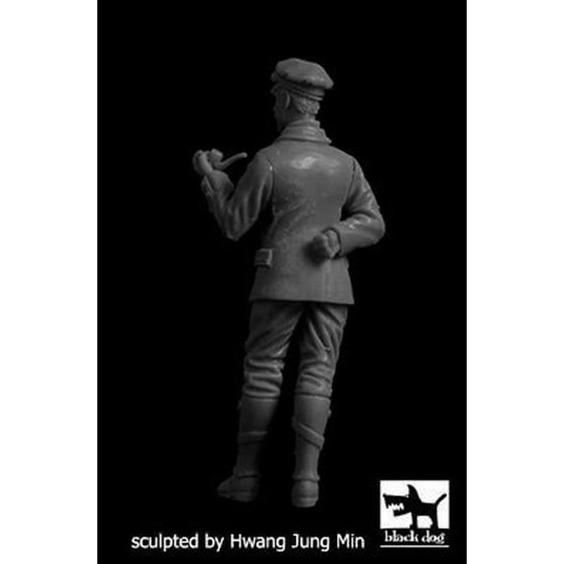 Blackdog 1/35 Motorcycle Rider No.1 Resin Kit HAUF35256