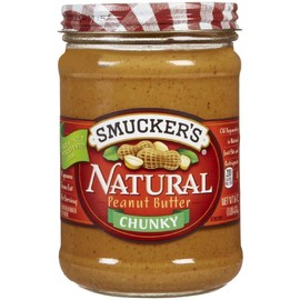 Smucker's Natural Chunky Peanut Butter, 16 Ounces
