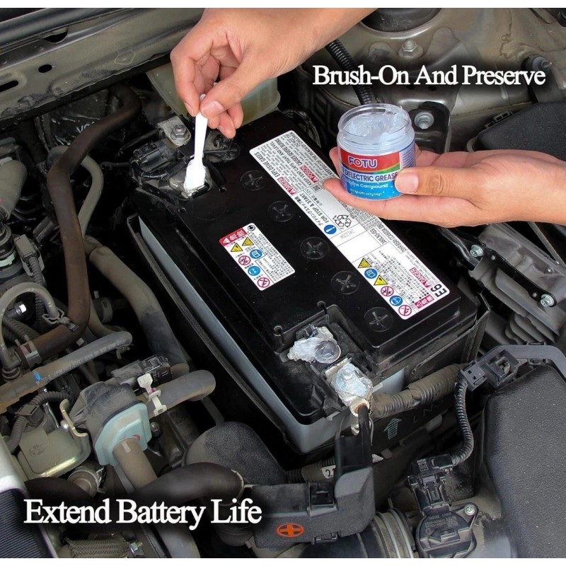 FOTU 707 Dielectric Grease, Super Lube Silicone Grease Uses to