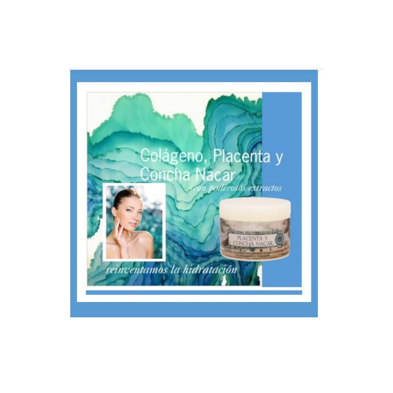 Crema Placenta Y Concha Nácar Rejuvenecedora 350g Florigan®