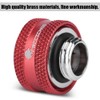 Richer-R 4pcs/6pcs Water Cooling Compression Connector for Rigid Acrylic Pipe,