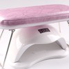 Nail Arm Rest PU Leather Manicure Pillow Cushion Nail Art