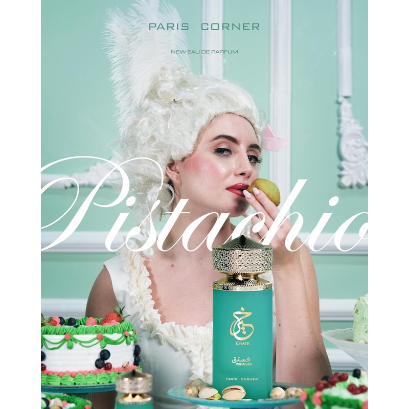 Paris Corner Pistachio Khair Unisex Perfume 3.4 Fl Oz Edp