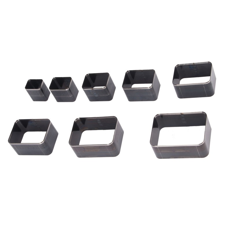 8pcs Leather Punch Cutter Mold High Carbon Steel Hollow Punch