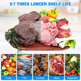 weiclianhp Vacuum Sealer Rolls 3 Rolls 28 x 500 cm Vacuum Bags Food Professional Sealing Film for Vacuum Sealers, BPA-Free Vacuum Sealer Film, Sous Vide Bags, Vacuum Sealer Bags