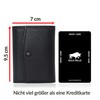 Solo Pelle® Leather, Slim Wallet with and without Coin Compartment,