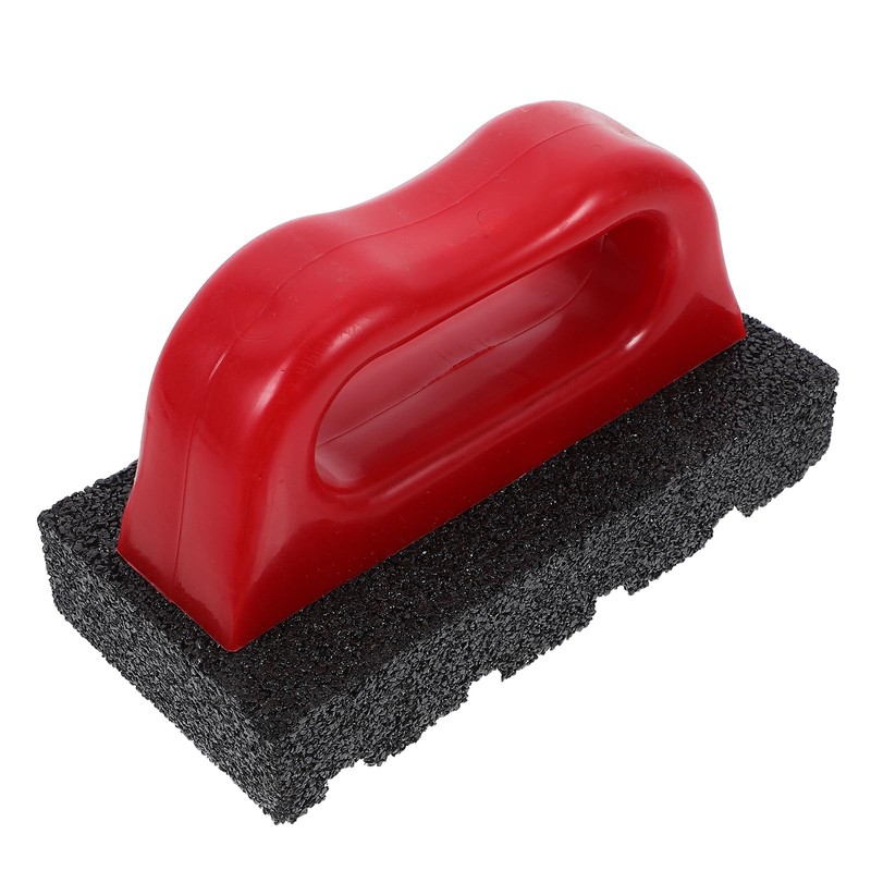 Gadpiparty Masonry Rubbing Brick Rub Brick with Handle Concrete Tools