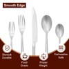 20-Piece Silverware Set with Handle, Stainless Steel Flatware Set, Cutlery