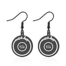 OKEYCH Wrestling Lover Gift Wrestling Mat Earrings Wrestling Player Jewelry Wrestling Mom Gift (Wrestling Mat E C)