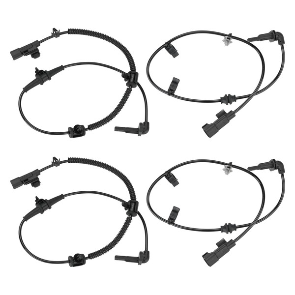 WMPHE 4 Pcs ABS Wheel Speed Sensors Compatible with Chevy