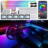 Dreamcolor Acrylic Interior Car LED Strip Light with Wireless APP,